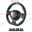 Damd Flat Bottomed Ultra Suede Sports Steering Wheel fits 07-16 Nissan GTR [R35] SS357GTR