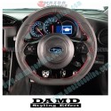 Damd Flat Bottomed Leather Sports Steering Wheel fits 17-24 Subaru BRZ [ZD8] SS358-Z(L)