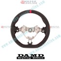 Damd Flat Bottomed Leather Sports Steering Wheel fits 17-24 Subaru BRZ [ZD8] SS358-Z(L)