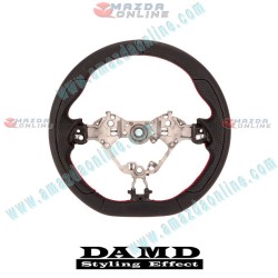 Damd Flat Bottomed Leather Sports Steering Wheel fits 17-24 Toyota 86 [ZN] SS358-Z(L)