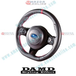 Damd Flat Bottomed Leather Sports Steering Wheel fits 17-24 Toyota 86 [ZN] SS358-Z(L)