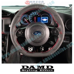 Damd Flat Bottomed Leather Sports Steering Wheel fits 21-24 Toyota GR86 [ZN8] SS358-Z(L)