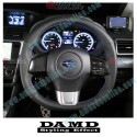 Damd Flat Bottomed Leather Sports Steering Wheel fits 14-21 Subaru WRX STI and S4 [VAB,VAG] SS360-RX