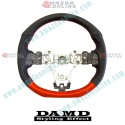 Damd Flat Bottomed Leather Formula Style Steering Wheel fits 14-21 Subaru WRX STI and S4 [VAB,VAG] SS360-RX