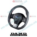 Damd Flat Bottomed Leather Sports Steering Wheel fits 14-20 Subaru Levorg [VMG,VM4] SS360-RX