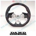 Damd Flat Bottomed Leather Sports Steering Wheel fits 15-16 Subaru Impreza [GJ,GP] SS362-RX