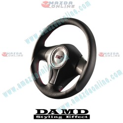 Damd Leather Sports Steering Wheel fits 07-10 Subaru Impreza [GE,GH] SS358-SL