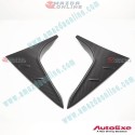 AutoExe Matte Carbon-Pattern Rear Window Side Fin Set fits 22-25 Mazda CX-60 [KH]