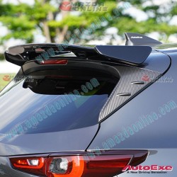 AutoExe Matte Carbon-Pattern Rear Window Side Fin Set fits 22-25 Mazda CX-60 [KH]