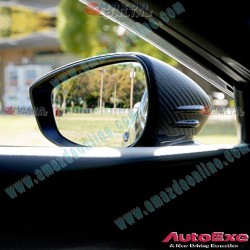 AutoExe Carbon-Pattern Door Mirror Cover Set fits 17-25 Mazda CX-8 [KG]