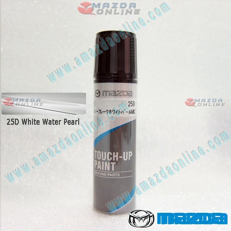 Mazda Japan Original Touch Up Paint 25D White Water Pearl