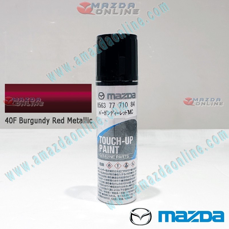 Mazda Japan Original Touch Up Paint 40F Burgundy Red Metallic