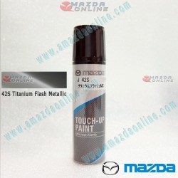 Mazda Japan Original Touch Up Paint 42S Titanium Flash Metallic