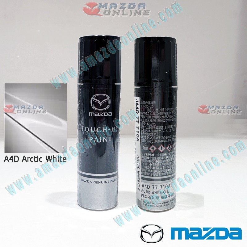 Mazda Japan Original Touch Up Paint A4D Arctic White