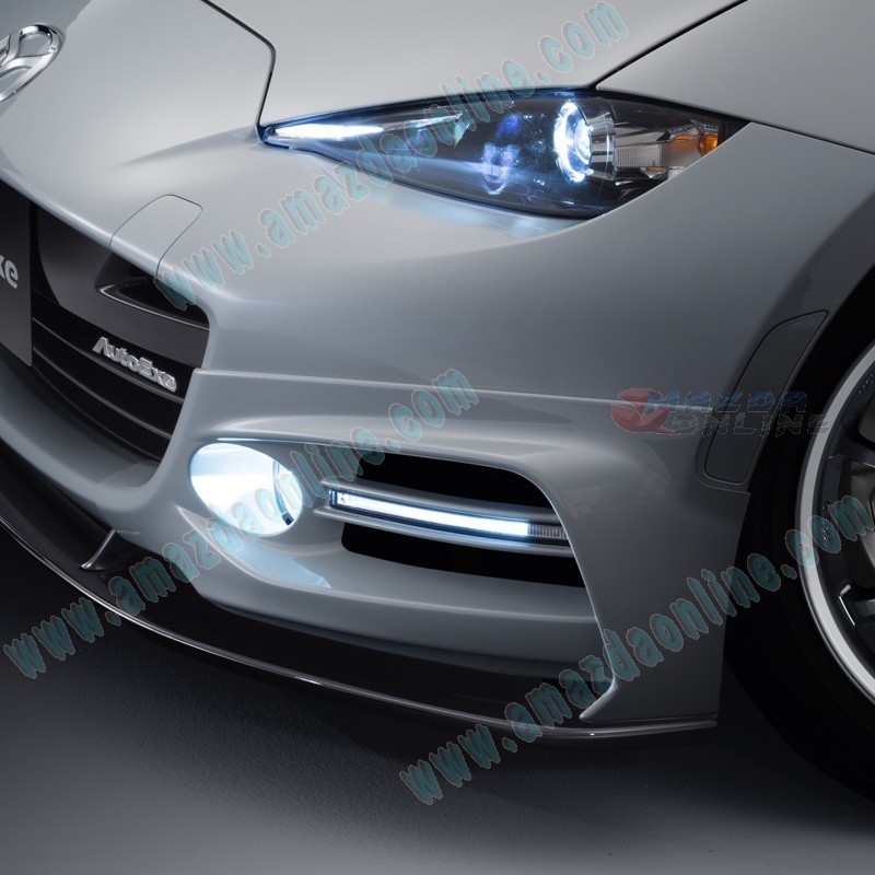 AutoExe Front Cover Aero Kit include LED Daytime Running Light Bar fits 2015-2023 Miata [ND] MND2100