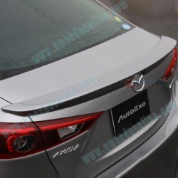 AutoExe Rear Trunk Spoiler Lip fits 2013-2018 Mazda3 [BM] Sedan MBM2610