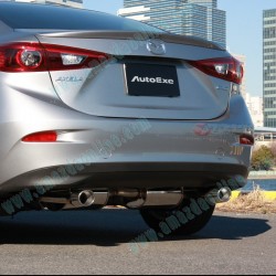 AutoExe Rear Trunk Spoiler Lip fits 2013-2018 Mazda3 [BM] Sedan MBM2610