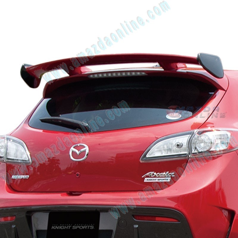 KnightSports Rear Roof Spoiler fits 10-13 Mazdaspeed3 [BL3FW] KZG72332