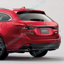 MazdaSpeed Rear Lower Lip Spoiler 15-17 Mazda6 [GJ] Wagon QGJ250360PZ