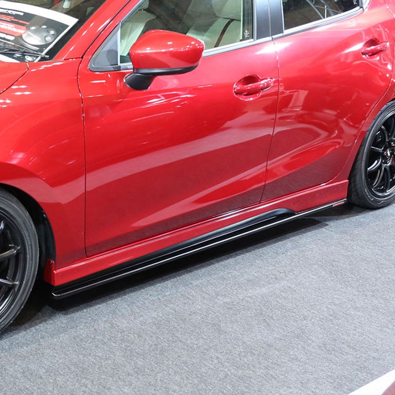 Amazda Online | 2015-2023 Mazda2 [DJ] KnightSports Side Skirt