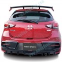 KnightSports Rear Roof Spoiler fits 2015-2024 Mazda2 [DJ] KZD72321