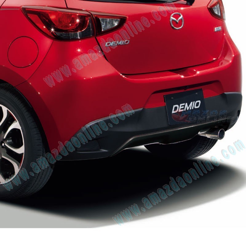 MazdaSpeed Rear Lower Diffuser Spoiler fits 2015-2018 Mazda2 [DJ] D09HV3300PZ