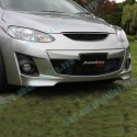 AutoExe Front Bumper with Grill Aero Kit fits 11-14 Mazda2 [DE] SkyActiv-G MDP2000