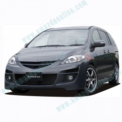 AutoExe Front Bumper with Grill Aero Kit [CR03 Style] fits 08-10 Mazda5 [CR] MCX2000