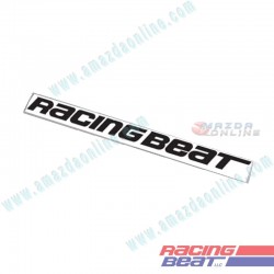 Racing Beat Logo Sticker [Black, White, Multi] 35010