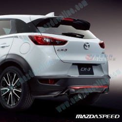 MazdaSpeed Rear Roof W-wing Spoiler fits 2015-2023 Mazda CX-3 [DK] QDKE519N0A