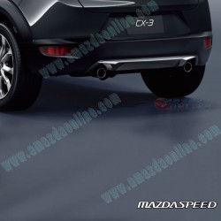 MazdaSpeed Rear Lower Diffuser Spoiler Package fits 2015-2023 Mazda CX-3 [DK] QDK150360PZ