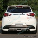 Kenstyle EIK Rear Bumper Diffuser Spoiler fits 2015-2017 Mazda2 [DJ]