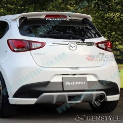 Kenstyle EIK Rear Bumper Diffuser Spoiler fits 2015-2017 Mazda2 [DJ]