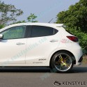 Kenstyle EIK Rear Bumper Diffuser Spoiler fits 2015-2017 Mazda2 [DJ]