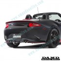 Damd x AVO Quad-Tip Exhaust Cat-Back fits 15-23 Miata [ND]