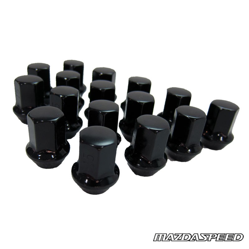 Mazdasseed Black Wheel Lug Nut Kit Set A Mazda Online Eshop