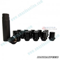 Mazda Accessories Black Wheel Lug Nut Kit Set C900V9700