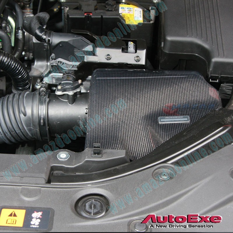 AutoExe Carbon Fibre Air Intake System fits 13-18 Mazda3 [BM,BN] 2.0L SkyActivG MBM9580