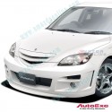 AutoExe Front Bumper with Grill Aero Kit fits 03-06 Mazda3 [BK] MBK2000