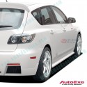 AutoExe Side Skirt Spoiler Splitter fits 03-09 Mazda3 [BK] MBK2300