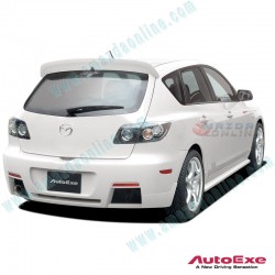 AutoExe Rear Bumper Cover Aero Kit fits 03-09 Mazda3 [BK] MBK2200