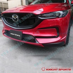 KnightSports Front Bumper with Grill Cover Aero Kit fits 2017-2021 Mazda CX-5 [KF] KZD71403