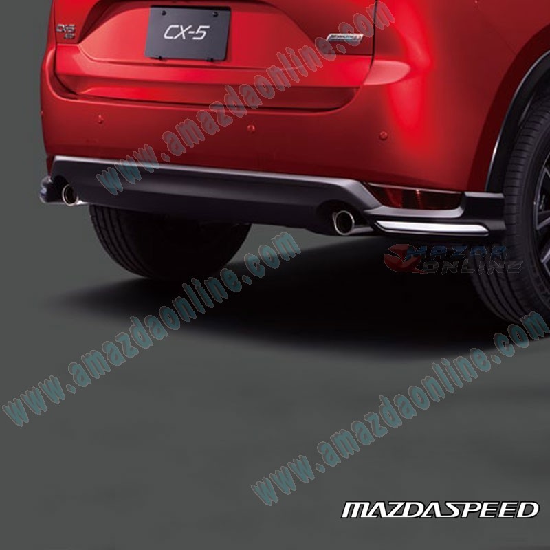 MazdaSpeed Rear Lower Diffuser Spoiler fits 2017-2021 Mazda CX-5 [KF] QKFE50360