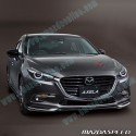 MazdaSpeed Front Lower Lip Spoiler fits 2017-2018 Mazda3 [BN] QBM250AH0A