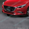 MazdaSpeed Front Lower Lip Spoiler fits 2017-2018 Mazda3 [BN] QBM250AH0A