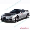 AutoExe Carbon Fibre Side Skirt Spoiler Splitter fits 93-02 RX-7 [FD3S] MFZ2300