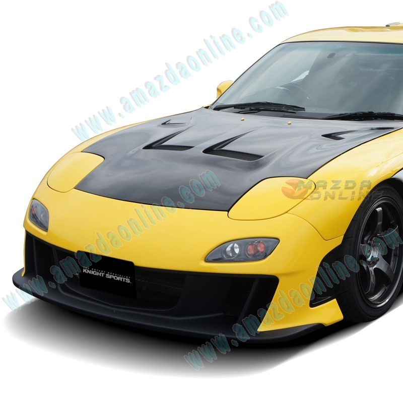 KnightSports Front Bumper Aero Kit [Type-7] fits 99-02 RX-7 [FD3S] KDE71701