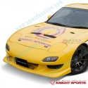 KnightSports Front Bumper Aero Kit [Type-6] fits 99-02 RX-7 [FD3S] KDE71601