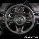 Kenstyle Steering Wheel V-Trim garnish fits 17-24 Mazda M01