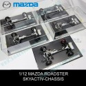 LIMITED EDITION Mazda Roadster SkyActiv Chassis 1:12 model